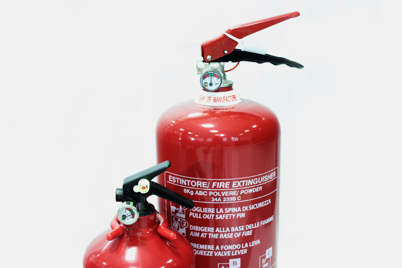 Vendita prodotti e attrezzature antincendio per sicurezza e protezione dal  fuoco