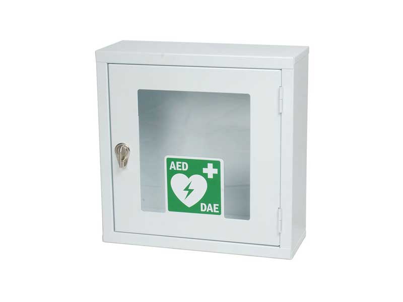 Cassetta porta defibrillatore