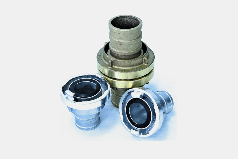 Raccordi Storz in alluminio, ottone, inox