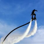 uomo usa flyboard manichetta appiattibile nera